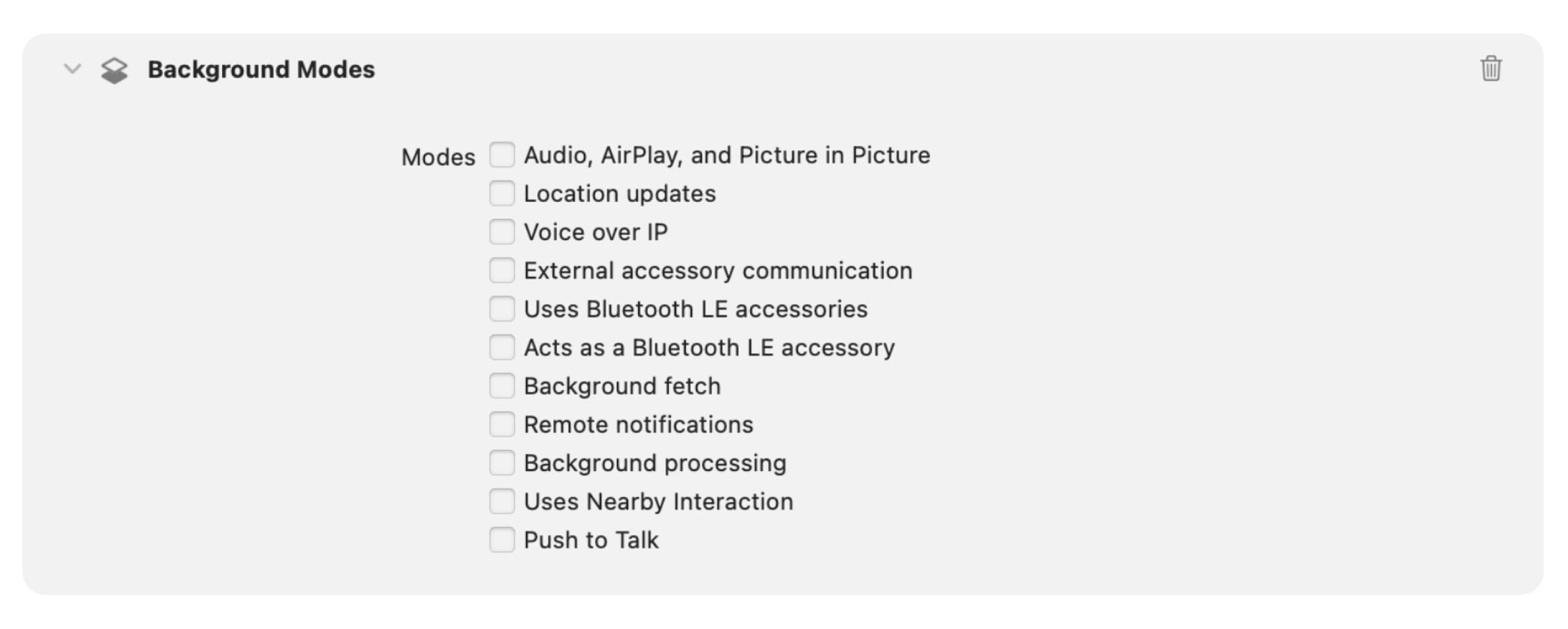 Background Modes в iOS: обзор основных модов - 2