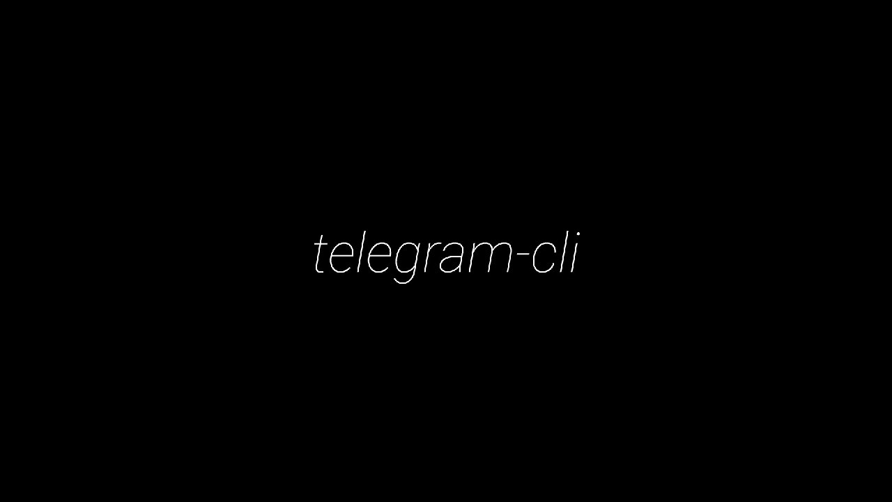 Установка telegrtam-cli в Ubuntu и Debian - 1