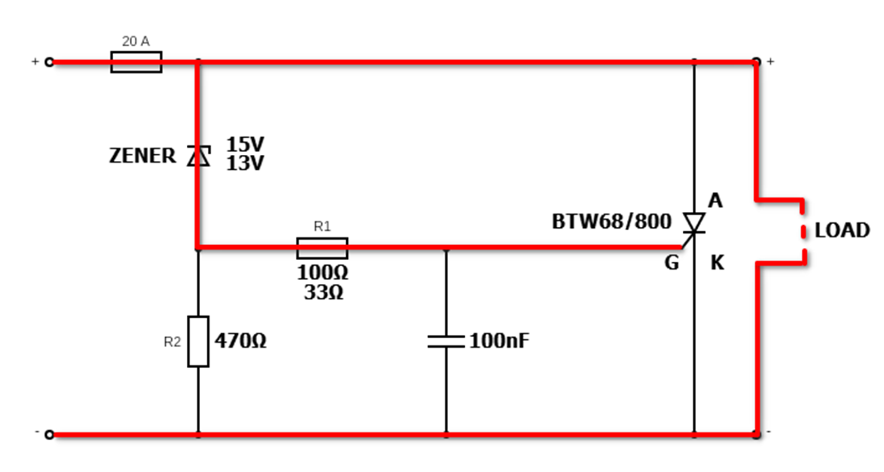 Crowbar circuit: надежная DIY-защита для цепи питания 12 В. Как это работает? - 4