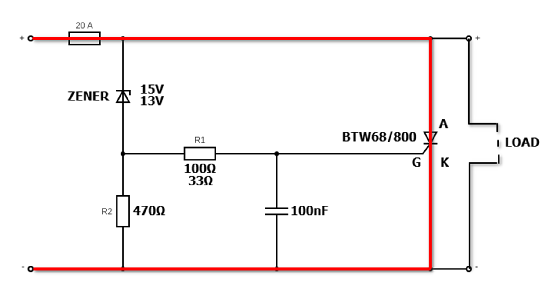 Crowbar circuit: надежная DIY-защита для цепи питания 12 В. Как это работает? - 5