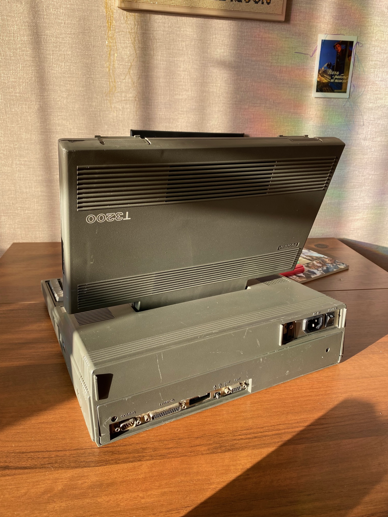 Toshiba T3200 — 10КГ портативности из 1987 - 13