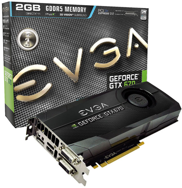 EVGA GeForce GTX 670 FTW LE