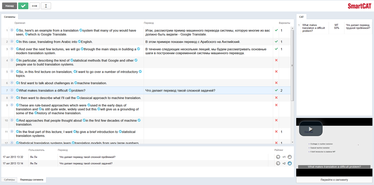 Machine no перевод. Смарткат для переводчиков. Smartcat программа. Перевод Smartcat. Cat переводческая программа.