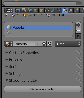 Addon для генерации материалов Cycles Blender