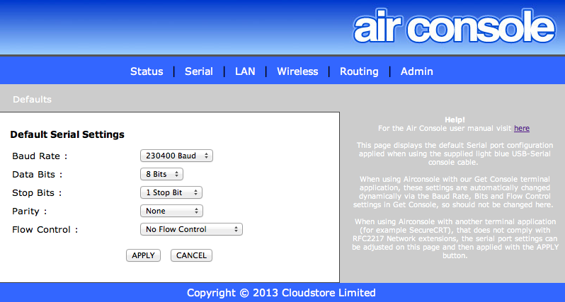 Airconsole. Подключение к Console port Cisco по WiFi