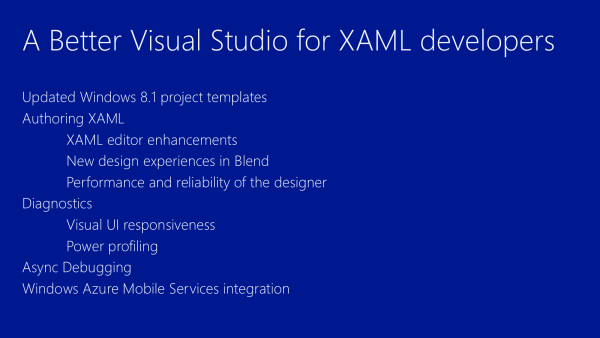 Build 2013 для XAML/C# разработчиков. Обновления в Windows 8.1 и обзор полезных докладов для XAML/C# разработчиков