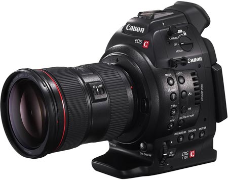 Canon дополнила систему Cinema EOS камерой EOS C100