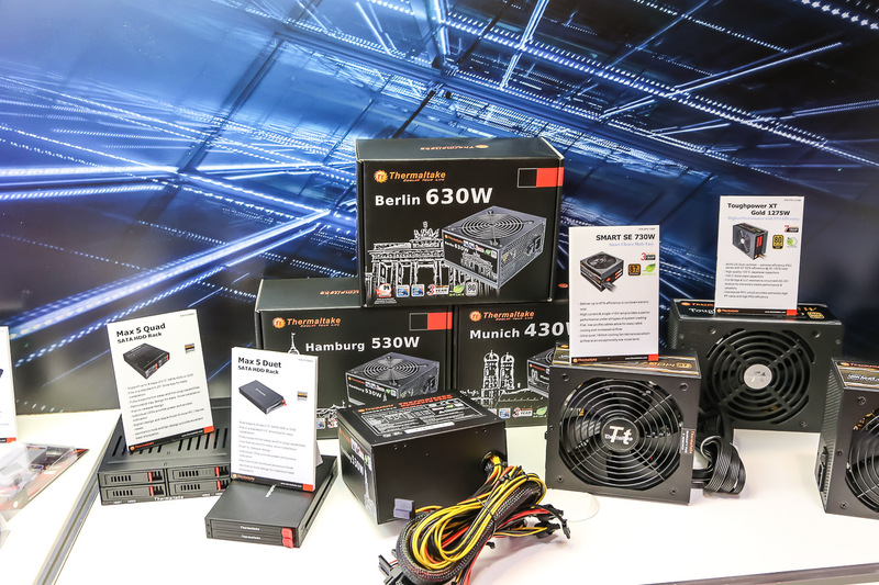 CeBIT 2013. День первый. Стенды Thermaltake, MSI и Biostar