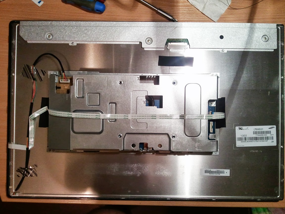 Как разобрать монитор филипс 190cw