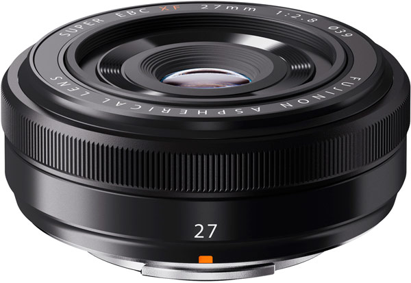 Объективы Fujinon XF27mmF2.8 будут доступны в двух цветовых вариантах: серебристом и черном