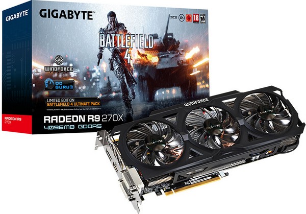 Gigabyte Radeon R9 270X 4 ГБ