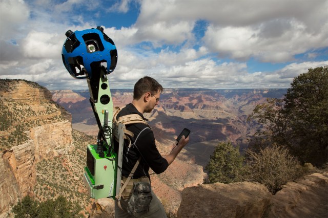 Google Street View. Освоение Гранд Каньона