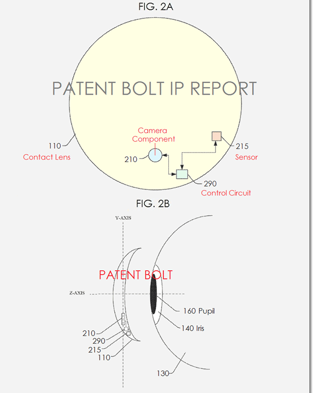 Google получила патент на контактные линзы с видеокамерой