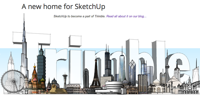 Google продал 3D редактор SketchUp компании Trimble