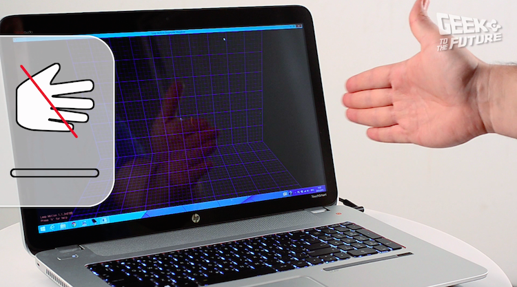 HP Envy 17 Leap Motion: протестировано на людях