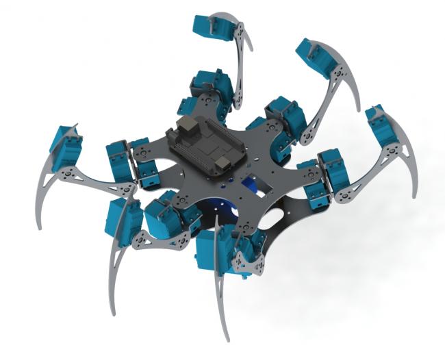 Hexapod робот под управлением ROS