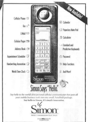 IBM Simon Says Hello