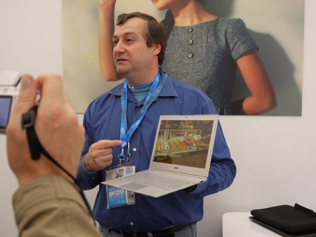 IDF 2012, день второй: Advanced Technologies Zone, ультрабуки Acer Aspire S7 и NEC LaVie Z