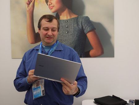 IDF 2012, день второй: Advanced Technologies Zone, ультрабуки Acer Aspire S7 и NEC LaVie Z