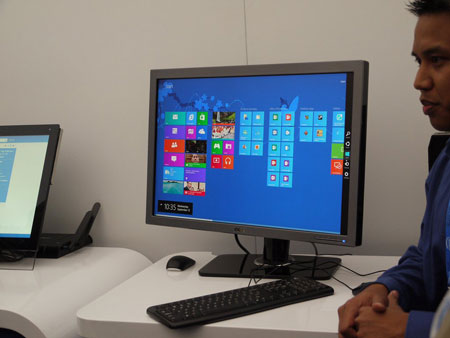 IDF 2012, день второй: Advances Technologies Zone, как использовать Windows 8 на обычных ПК