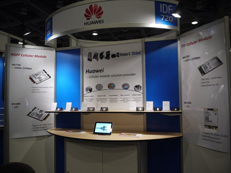 IDF 2012, выставка: Huawei, DTS и Portrait Displays