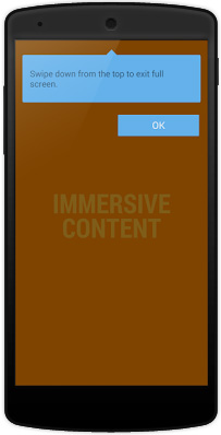 Immersive Mode (режим погружения) в Android 4.4 KitKat