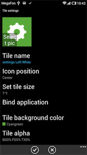 Launcher 8 — рабочий стол WP8 на Android