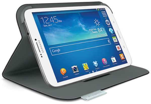 Особенностью модели Logitech Ultrathin Keyboard Folio for Samsung Galaxy Tab 3 10.1 является наличие клавиатуры 