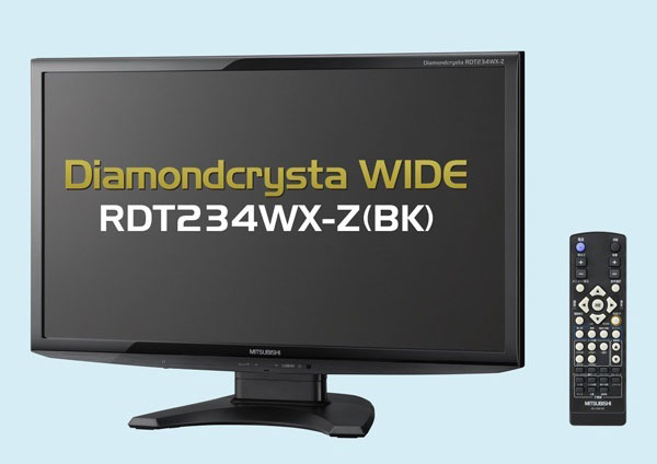 Mitsubishi использует в мультимедийных мониторах DiamondCrysta Wide RDT234WX-Z и RDT234WX-3D 23-дюймовые панели типа IPS