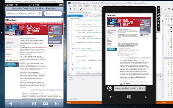 Nested виртуализация в Parallels Desktop 8 для разработки под Windows 8 Phone