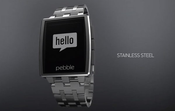 Pebble Steel Smart Watch