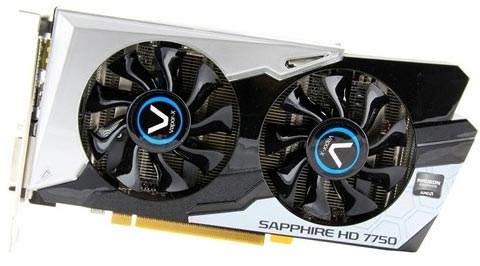 Sapphire оснащает 3D-карту Radeon HD 7750 OC кулером Vapor-X