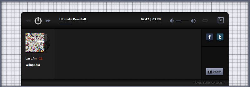 Speakker — музыкальный плеер на jQuery