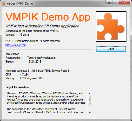 VMPKit — интеграция протектора VMProtect в Windows приложение. Часть вторая. Протоколирование и GUI