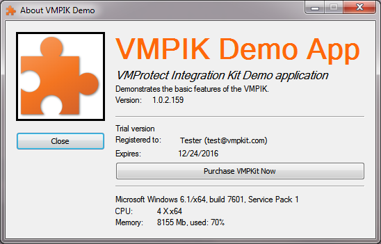 VMPKit — интеграция протектора VMProtect в Windows приложение. Часть вторая. Протоколирование и GUI