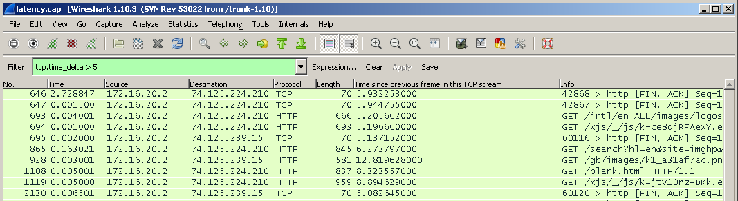 Wireshark — приручение акулы