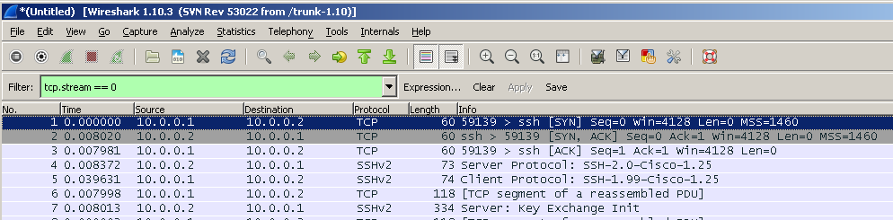 Wireshark — приручение акулы