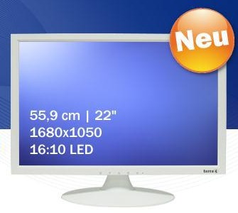 Wortmann оценивает белый 22-дюймовый офисный монитор 2230W в 199 евро