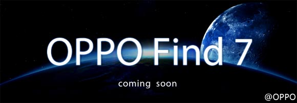 Анонс смартфона Oppo Find 7 ожидается в начале 2014 года