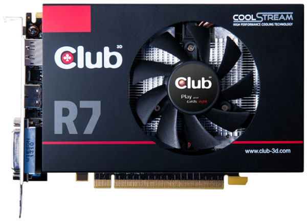 Карта Club 3D R7 260 royalQueen поддерживает работу в конфигурации Dual CrossFire