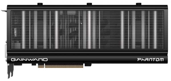 Карта Gainward GeForce GTX 780 Ti Phantom оснащена двумя выходами DVI, одним выходом HDMI и одним выходом DisplayPort