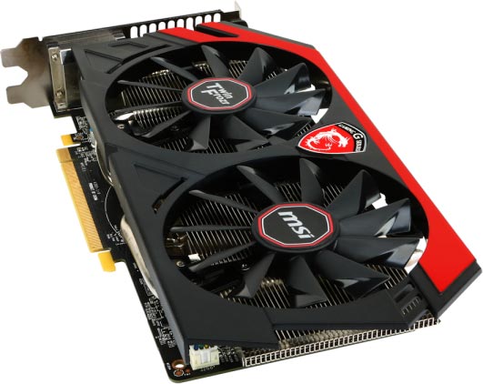 3D-карта MSI R9 270 Gaming 2G оснащена системой охлаждения Twin Frozr IV