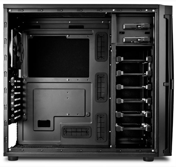 Корпус для ПК Antec P100 рассчитан на системные платы типоразмера Mini-ITX, microATX и ATX