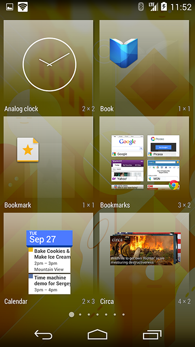 Дизайнерский обзор Android 4.4 KitKat. Часть 1