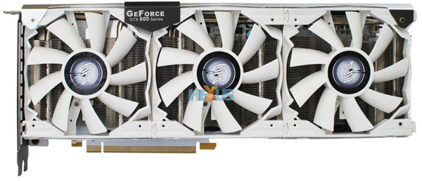 Фото дня: 3D-карта KFA2 GeForce GTX 680 LTD OC V4 в зимнем камуфляже