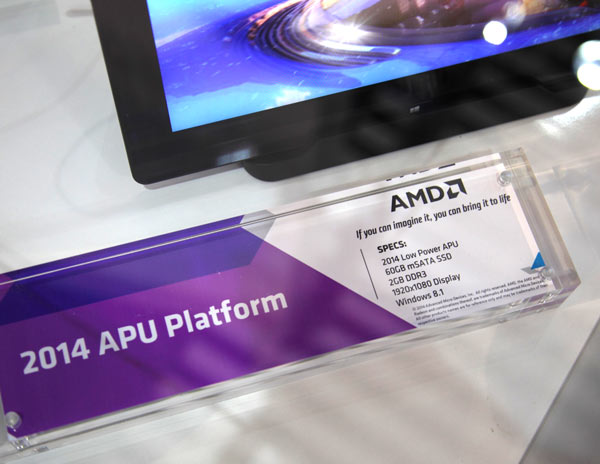 AMD показала на MWC 2014 устройства на мобильных APU нового поколения