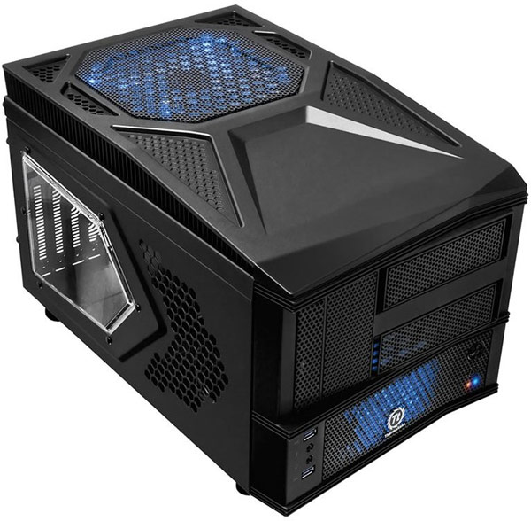 На верхней стенке Thermaltake Armor A30i находится 200-миллиметровый вентилятор