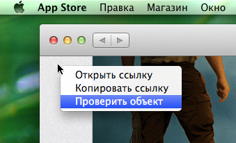 Инспектор для Mac App Store