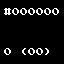 #000000 0 (00)