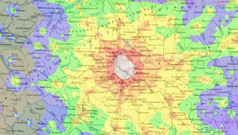 Московская область карта фото. Карта светового загрязнения Московской области 2020. Карта засветки ночного неба Московской области. Карта засветки Московской области. Карта светового загрязнения Подмосковья.